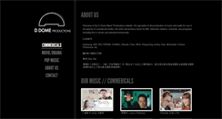 Desktop Screenshot of ddomeproductions.com