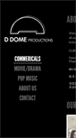 Mobile Screenshot of ddomeproductions.com